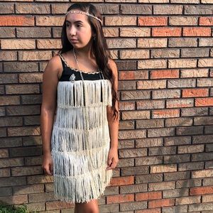 ORIGINAL 1920’s HANDMADE FLAPPER GIRL OUTFIT SIZE2